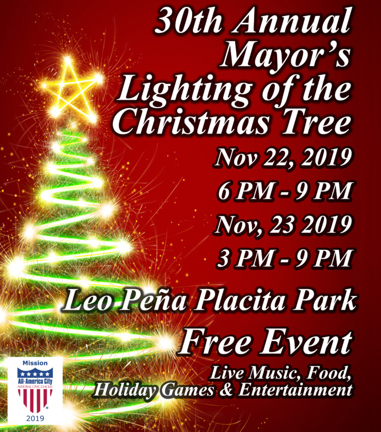 Mission hosting Mayor’s Christmas Tree Lighting City of Mission
